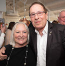 Martina Cole and Peter James