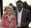 Barbara Franks and Ambrose Harcourt