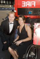 Olympians, Nyree Lewis and Sascha Kindred