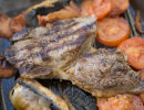 Steak Mushrooms and Tomatoes