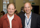 Michael Morpurgo author of War Horse with film producer Phil Grabsky