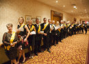 Chestnut Tree House Volunteers at Snow Ball 2015