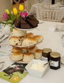 Cream tea at Cowdray Park