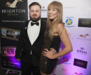 Philip Stewart with Juice 107.2 presenter Talia French