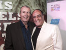 Ray Lewis from The Drifters with Mike Holland