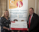 Cheque presentation for Chestnut Tree House