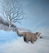 4. The sheep are then under-painted.