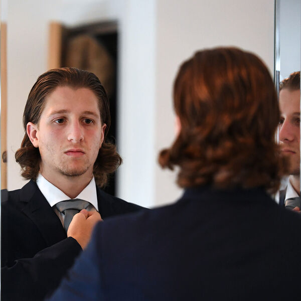 Groom Getting Ready 07