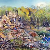 A Perfect day to build A bonfire