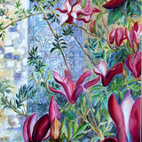 Magnolias, Cookham churchyard