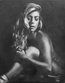 artwork recreated from photography by bobski stretched canvas