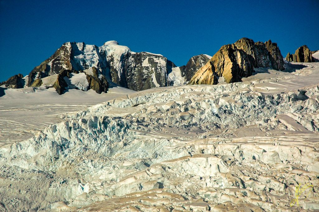 Glacier Helicopter Tour, Franz Josef Glacier, Southern Alps.