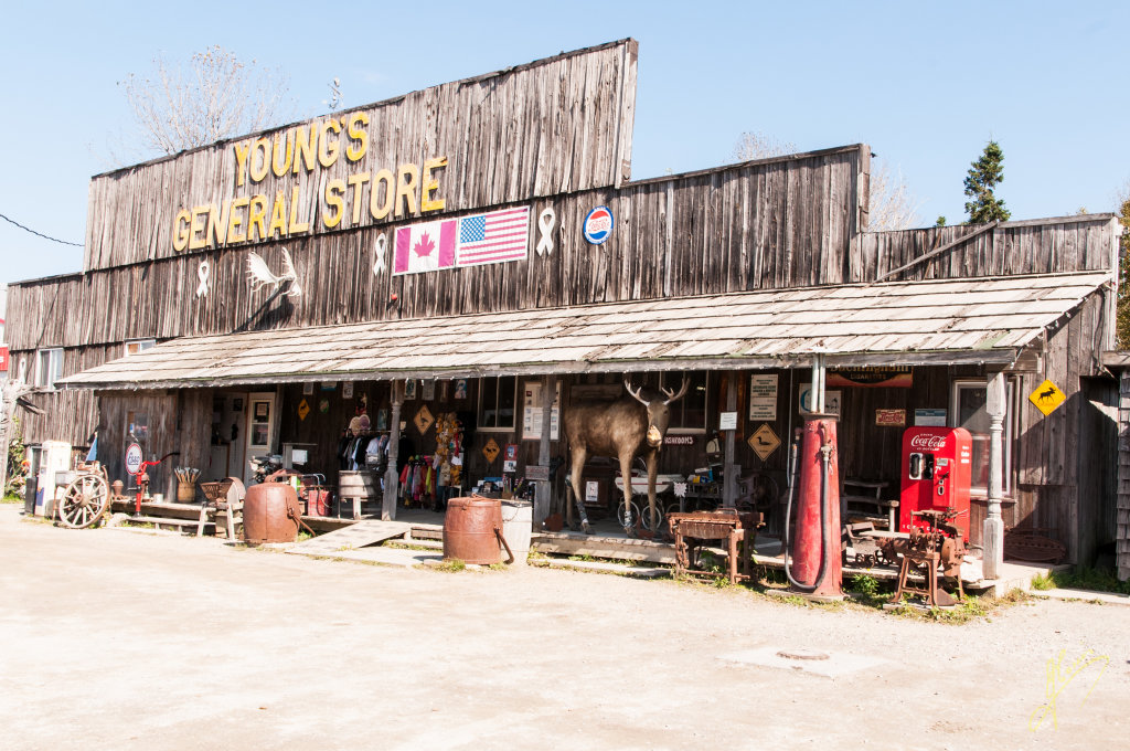 Youngs General Store, Wawa, Ontario.