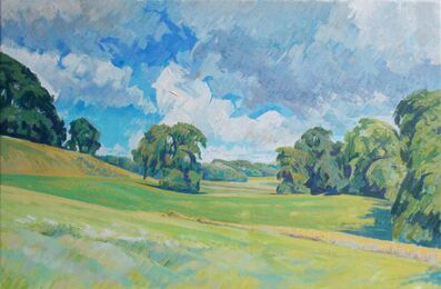 Fields at Danby. Oil
