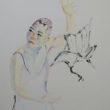 Watercolour painting