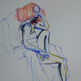 Drawing in pen