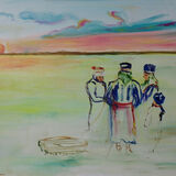 Transience, 50x60cm oil on canvas