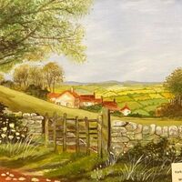 109 Yorkshire Landscape Acrylic