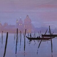 116 VeniceinBlue Acrylic