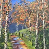 122 In the Woods Acrylic