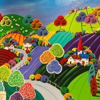 146 A View of the Dales MixedMedia