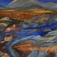 156 Scottish Highlands Acrylic