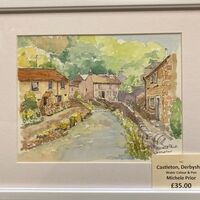 162 Castleton,Derbyshire Watercolour&Pen