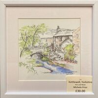 163 Kettlewell,Yorkshire Pen & Ink