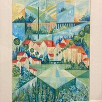 183 Fantasy Landscape Acrylic