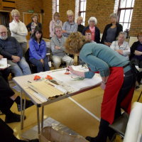 Anne Allen Chinese Brush Painting Dem June 2015