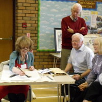 Anne Allen Chinese Brush Painting Dem June 2015