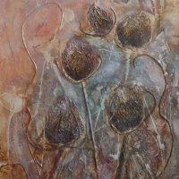 Autumn Teasels £70.00