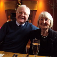 Joan and Frank Christmas lunch 2015