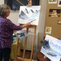 Carol Warneford Dem at Primrose Court June 2015