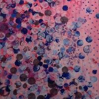 Pink Dots Abstract