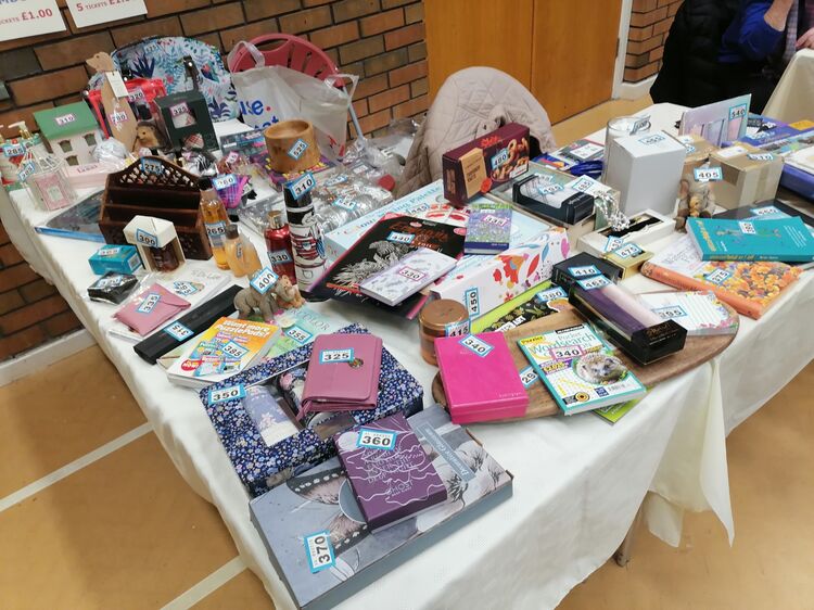 Tombola: always very popular with our visitors