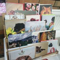 A small selection of our cards for sale