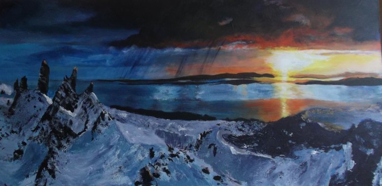 Old Man of Storr Isle of Skye SOLD