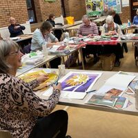Stella's Member Led Collage Workshop