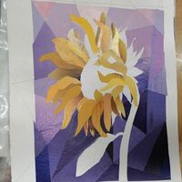 Stella's Collage Demo Art Work