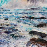 Almost High Tide, Church Bay By Robert Dutton