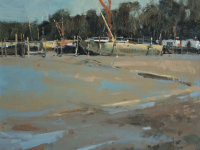 Barges at Pin Mill<font color="red">•</font>