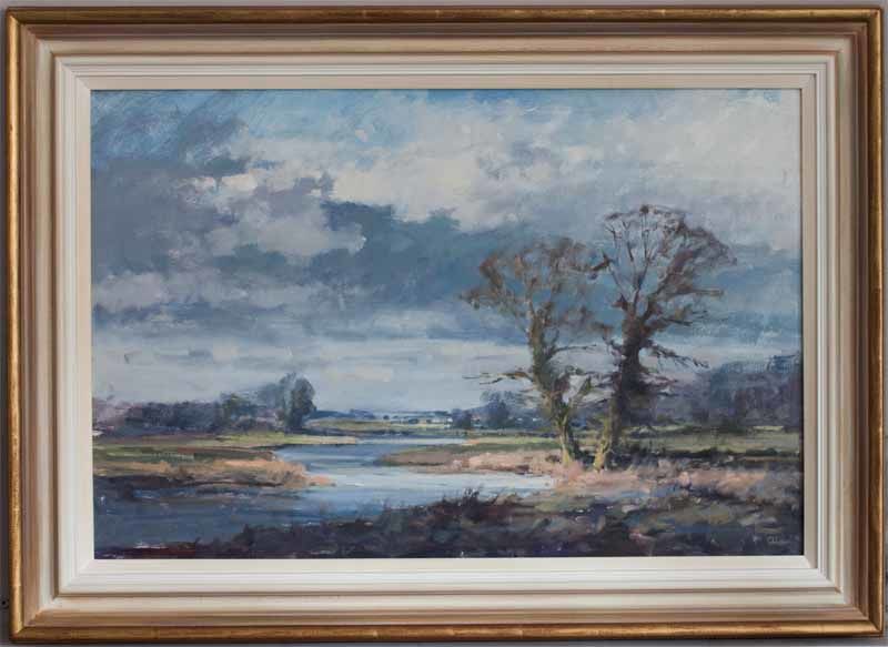 River Landscape by Graham Webber