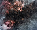 Top of Cygnus Cross with NGC 7000