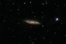 Messier 108 barred spiral galaxy in Ursa Major