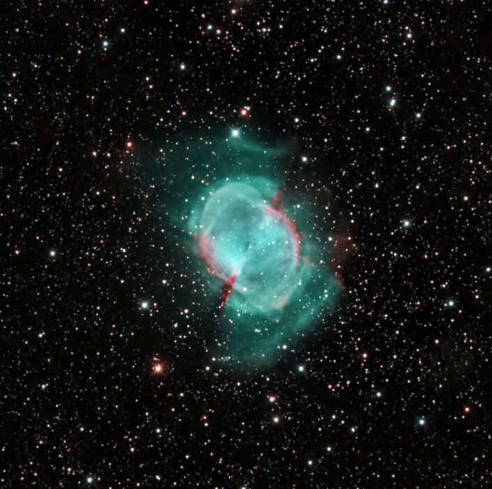 Messier 27 in Vulpecula