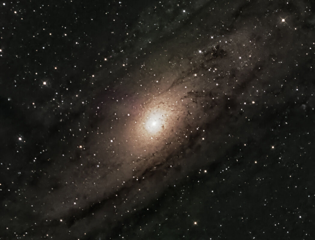 Messier 31 Dust Clouds