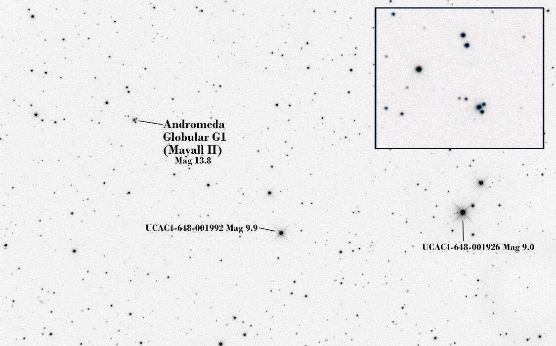 M31 Globular Cluster G1 (Mayall II)