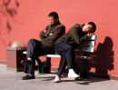 Lunchtime Snooze - Beijing