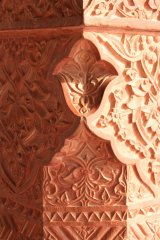 Red Fort, Agra, Detail